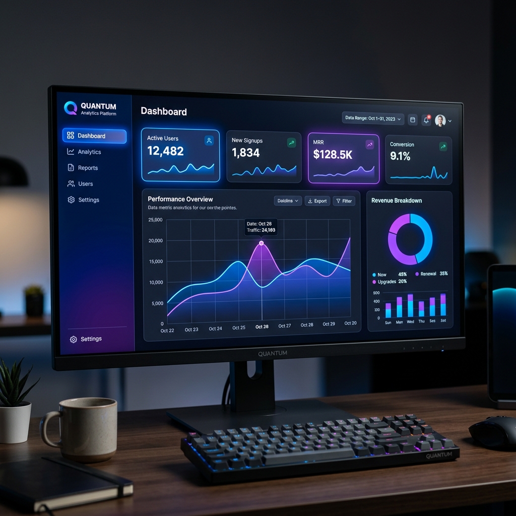 Vortex SaaS Interface